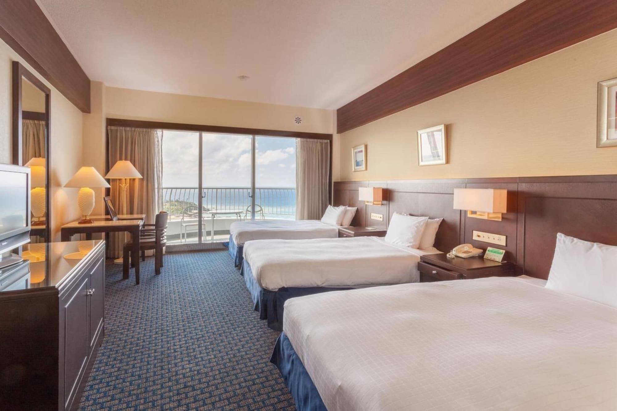 Okinawa Kariyushi Beach Resort Ocean Spa Onna Exterior photo