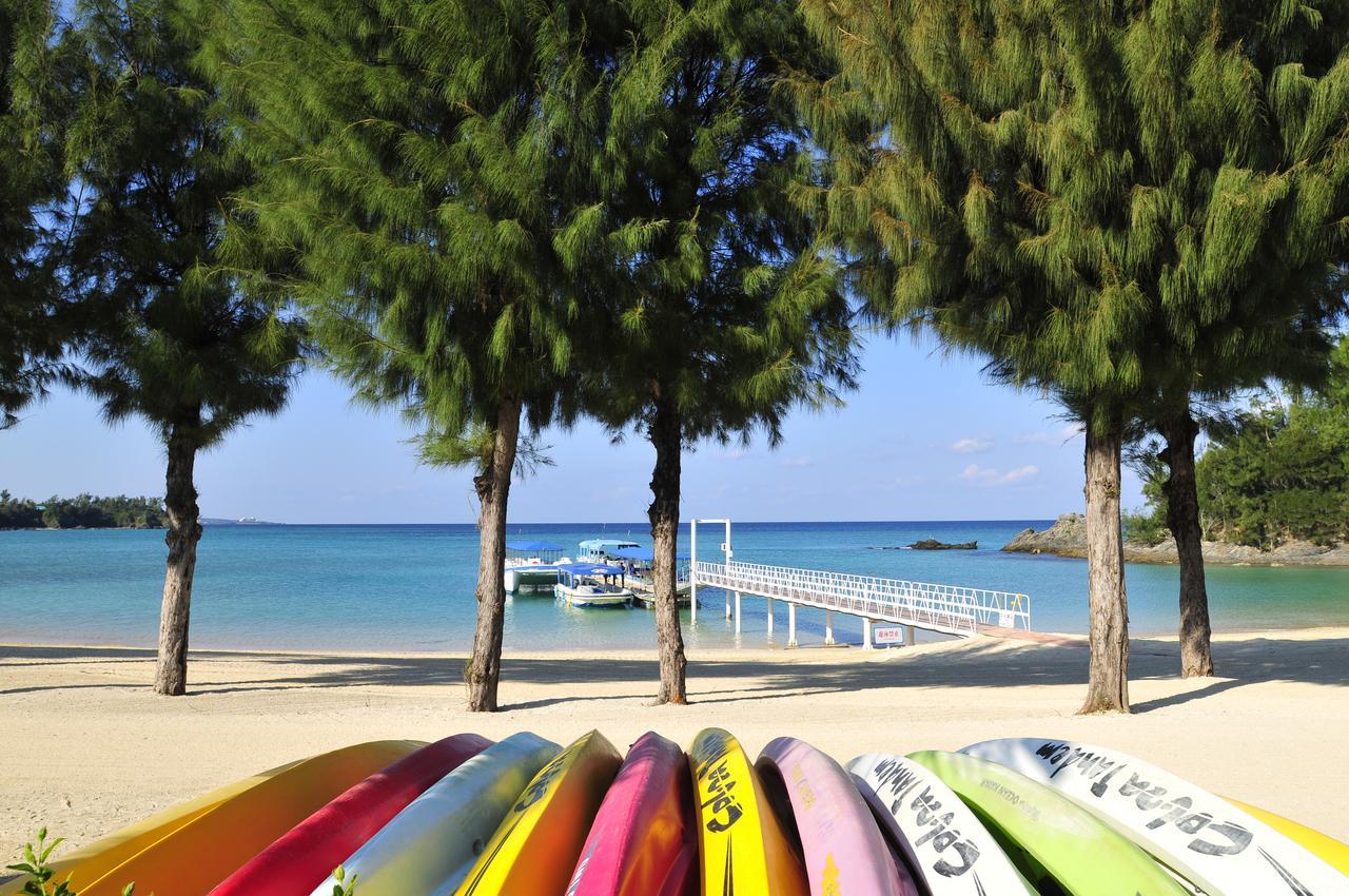 Okinawa Kariyushi Beach Resort Ocean Spa Onna Exterior photo