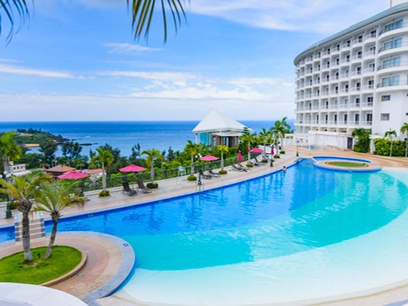 Okinawa Kariyushi Beach Resort Ocean Spa Onna Exterior photo